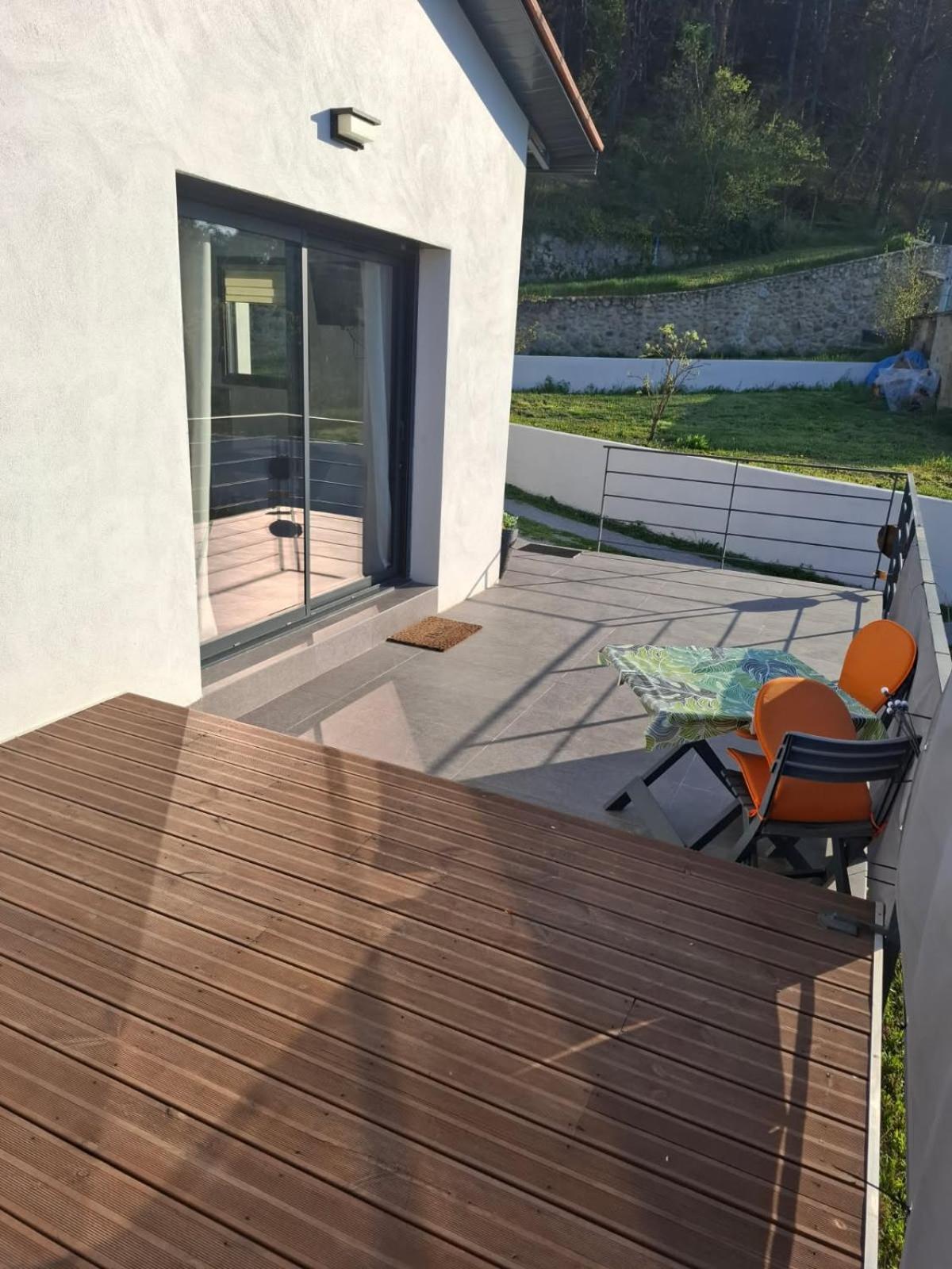 Ferienwohnung Le Refuge Des Cascades Vernet-les-Bains Exterior foto